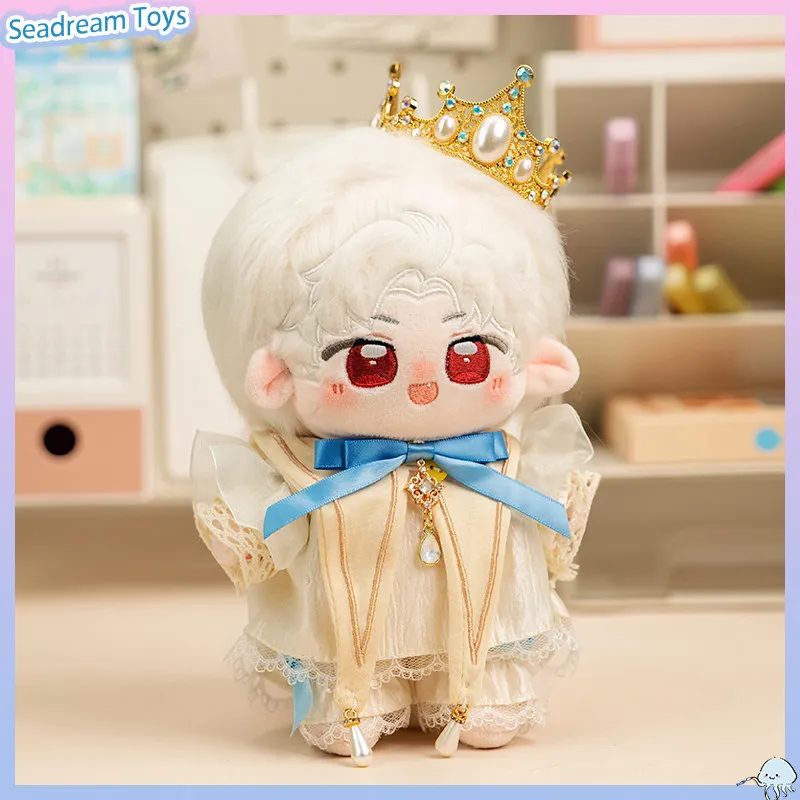 Official Fan Merch Love and Deepspace Sylus 20cm Cotton Doll Soft Stuffed Plush Doll Collectible Character Toy Souvenir Present
