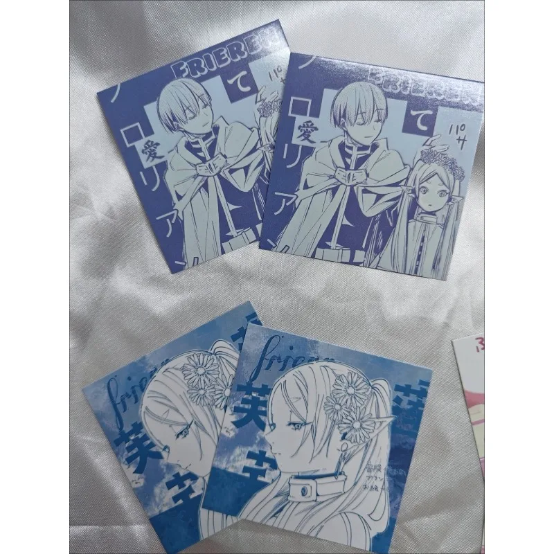 4Pcs/Pack Anime Cartoon Fans Collection Character Card Birthday Gift