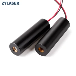 10PCS 12x40mm Positioner 635nm Glass lens Red Line 30mw 30degree 60degree 90degree 130degree Laser Module Industrial Application