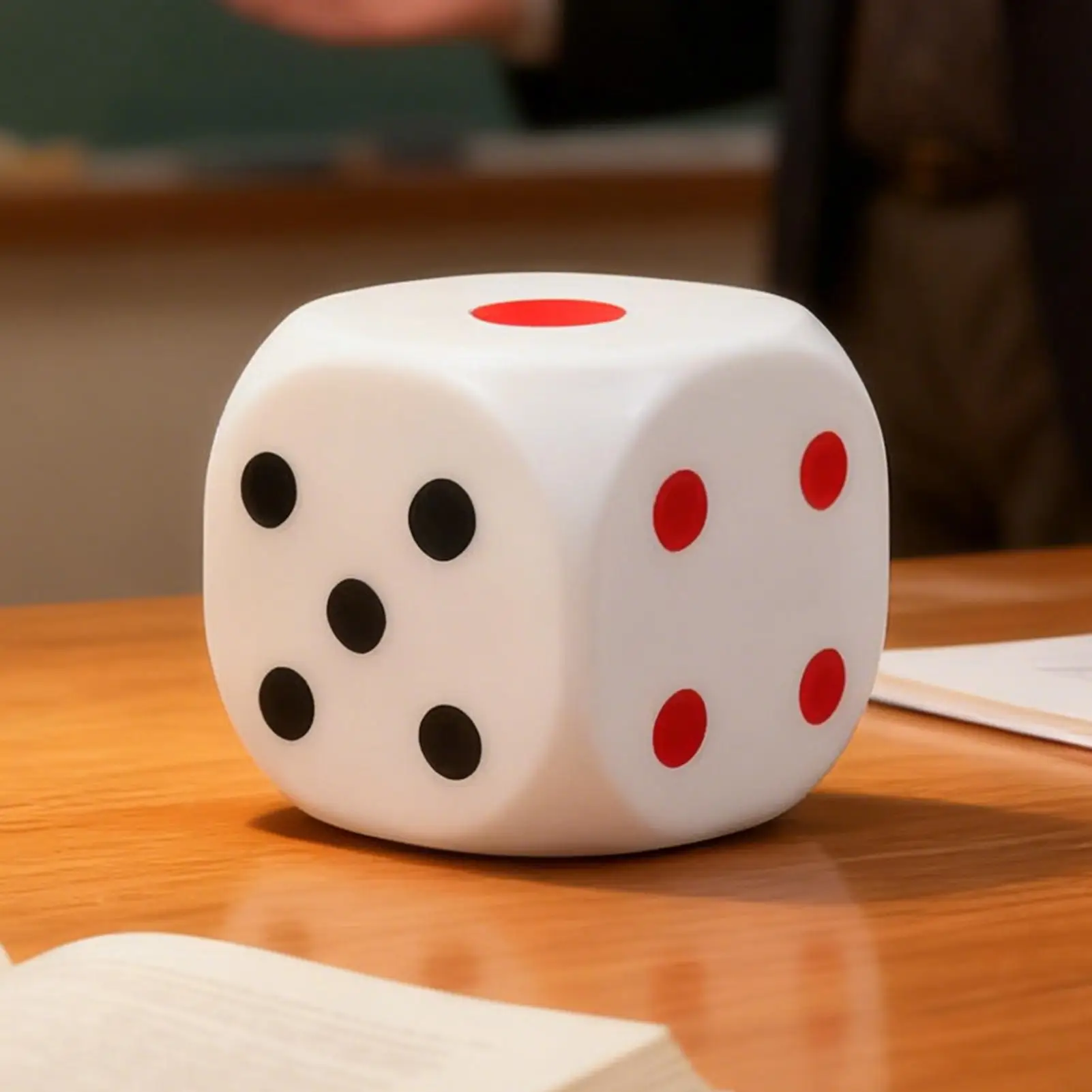Foam Dice Stress Ball Stress Relief Toy Small Table Game Dice For Kids Teens Adults Students Gamers Office Classroom Home Study