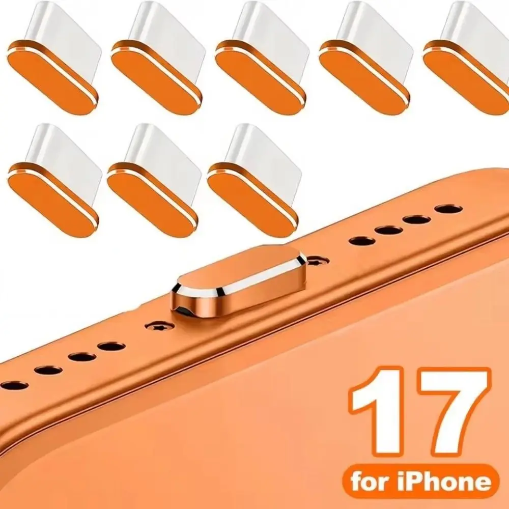 

New Metal Dust Plug Dustproof Protective Port Cover Cap USB Type C Anti-Dust Plugs Universal