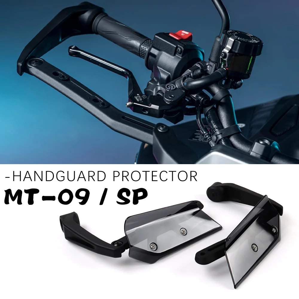 

For YAMAHA MT-09 2024 Accessories Motorcycle Handguard Protector MT09 SP Hand Guards Protection MT 09 SP NEW Bar End Base