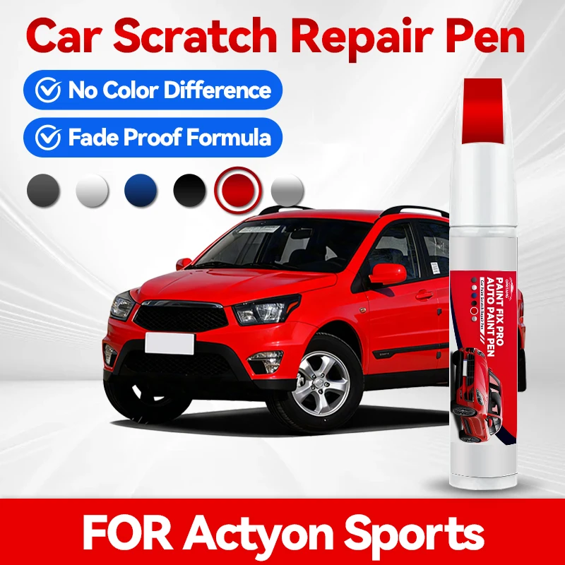 Car body paint pen For SsangYong Actyon Sports automotive paint repair acrylic paints body repair car accessories detailing auto