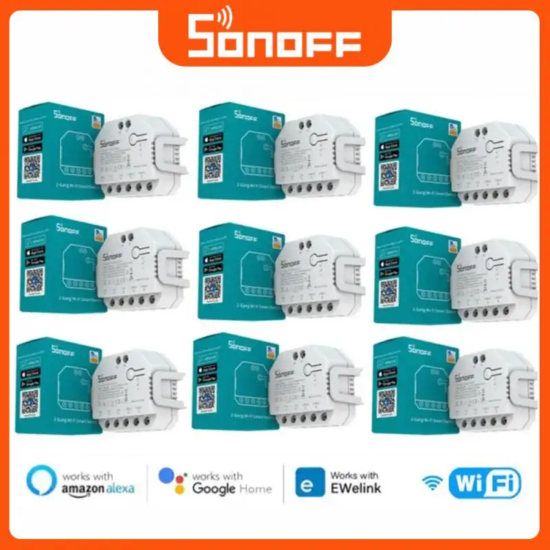 

Мини-переключатель SONOFF DUAL R3/DUAL R3 с поддержкой Wi-Fi, 1-10 шт.