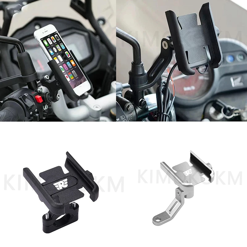 

Для Royal Enfield Bullet/Meteor/Classic 350 500 Interceptor 650 Continental GT 535 Himalayan 411 мотоциклетный держатель для мобильного телефона