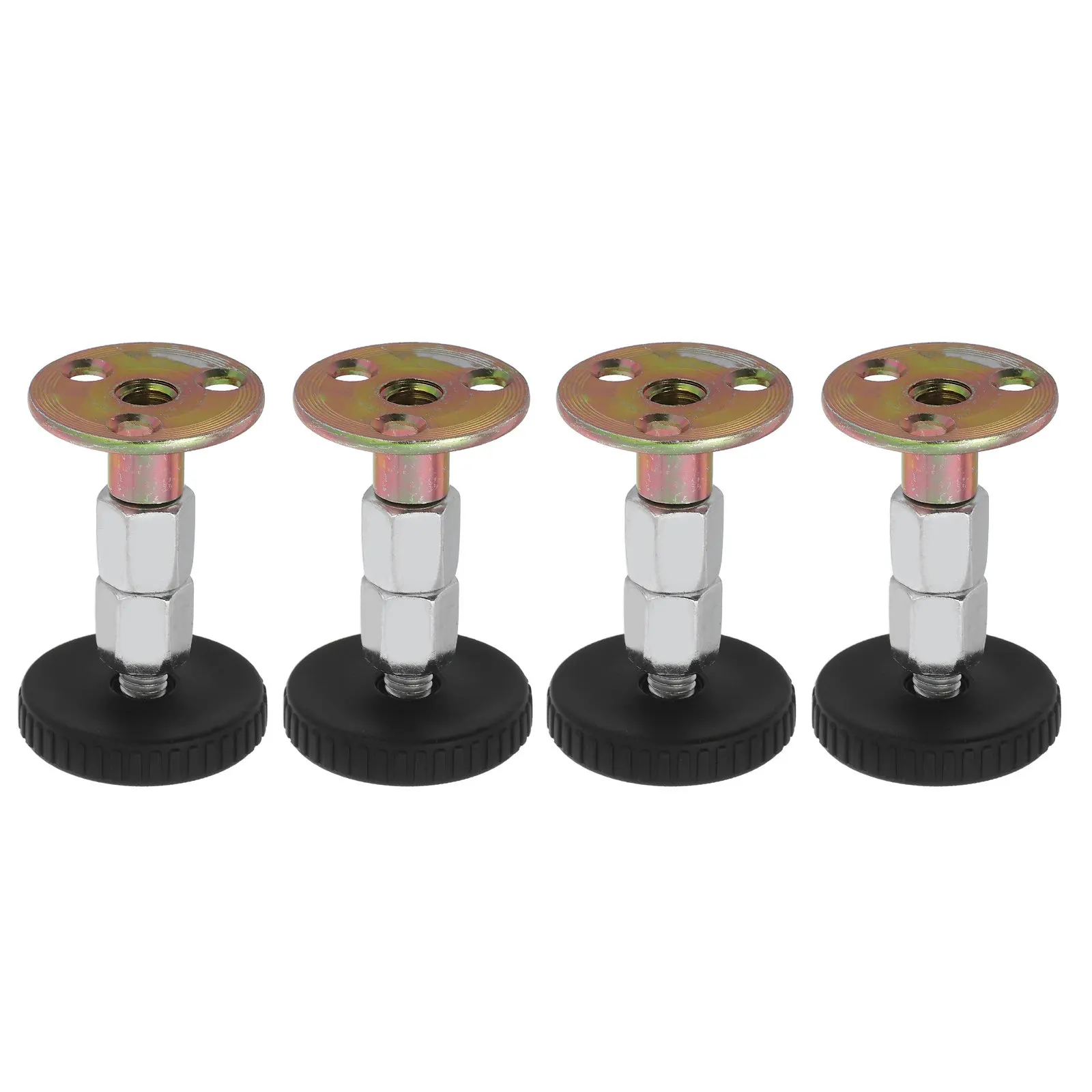 4 Piezas Estabilizador de Cabecero Ajustable Telescópico 64-87mm, Soporte Antivibración para Estructura de Cama, Fijador de Pared, Herramienta Estabilizadora de Muebles