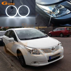 For Toyota Avensis T27 2009 2010 2011 2012 2013 2014 2015 Excellent Ultra Bright CCFL Angel Eyes Halo Rings Kit Car Accessories