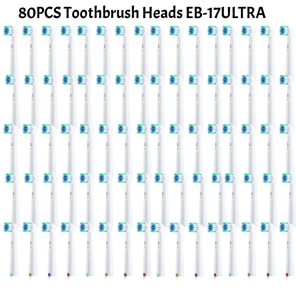 Wholesale 80/16/8/4pcs Electric Toothbrush Head Replacement Compatible with Oral B D25 D30 D32 D18 Oral-B PRO 6000 7000 3000