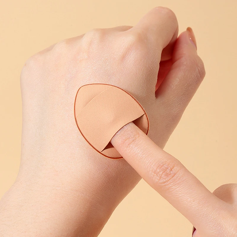 10/30/50 szt. Mini Gąbeczki do Makijażu na Palec Przenośne Gąbeczki do Korektora i Pudru Miękkie Gąbki do Makijażu Podróżne Akcesoria do Makijażu Narzędzia do Makijażu Twarzy