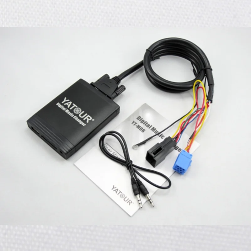 USB Yatour ytmo6 samochodowy odtwarzacz MP3 Adapter do Vw Skoda Audi Seat SD AUX zmieniarka cyfrowa