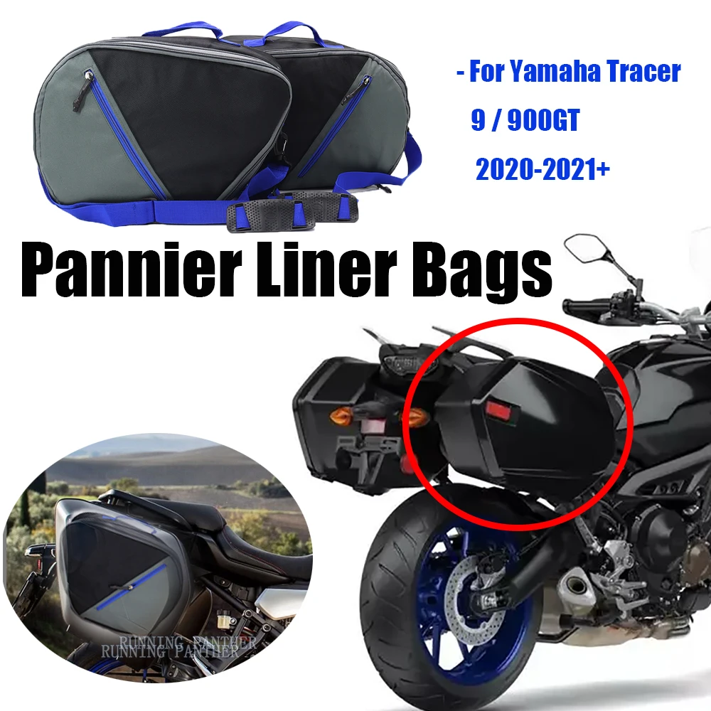 

Motorcycle Waterproof Side Case Box Luggage Liner Inner Bag Storage Saddle Bags For YAMAHA TRACER 9 / 900 GT 9GT 900GT 2020 2021