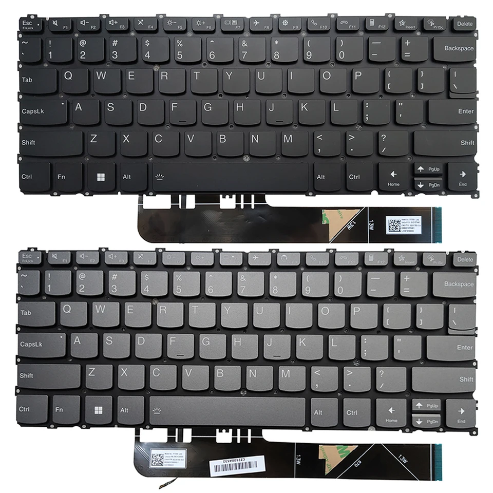NEW for Lenovo Yoga 6-13 6-13ABR8 6-13ALC7 US Laptop Keyboard