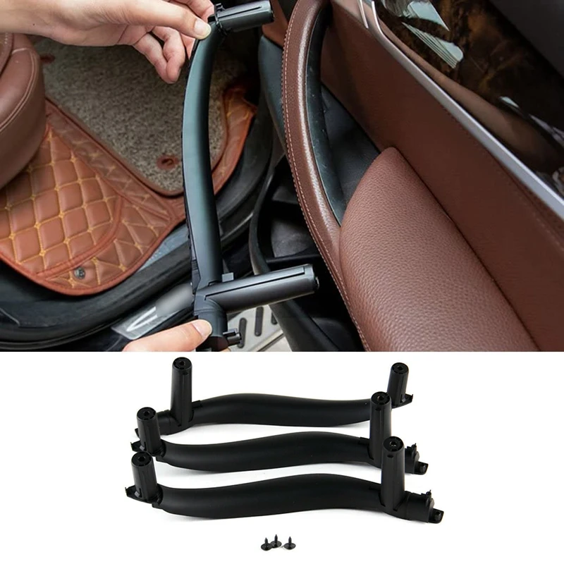 

Автомобильная черная LHD ручка для межкомнатной двери для-BMW X5 F15 2014-2018 X6 F16 2014-2019 51417292243 51417292244