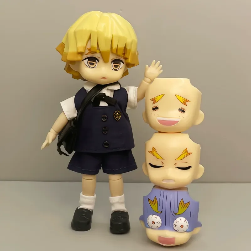 

Ob11 Doll Bjd Full Doll Zenitsu Agatsuma Demonslayer 12 Scale Articulated Anime Action Figure Collectible Birthday Gift