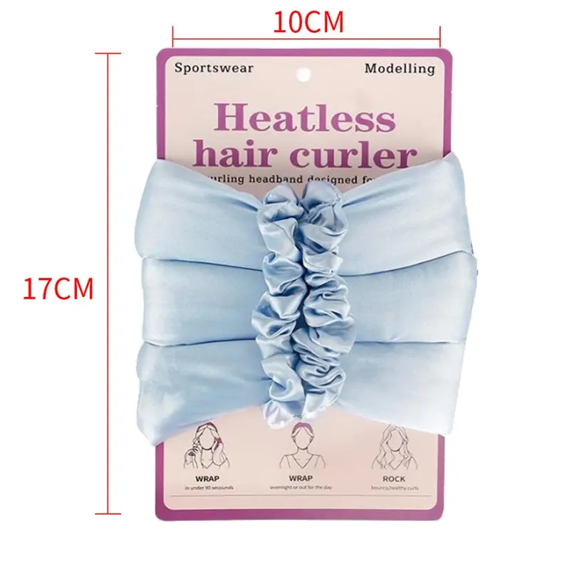 Heatless Curling Headband Silk Hair Curler Hair Scrunchie Without Heat Women Girl Hair Saving Sleep Curler Curling Iron