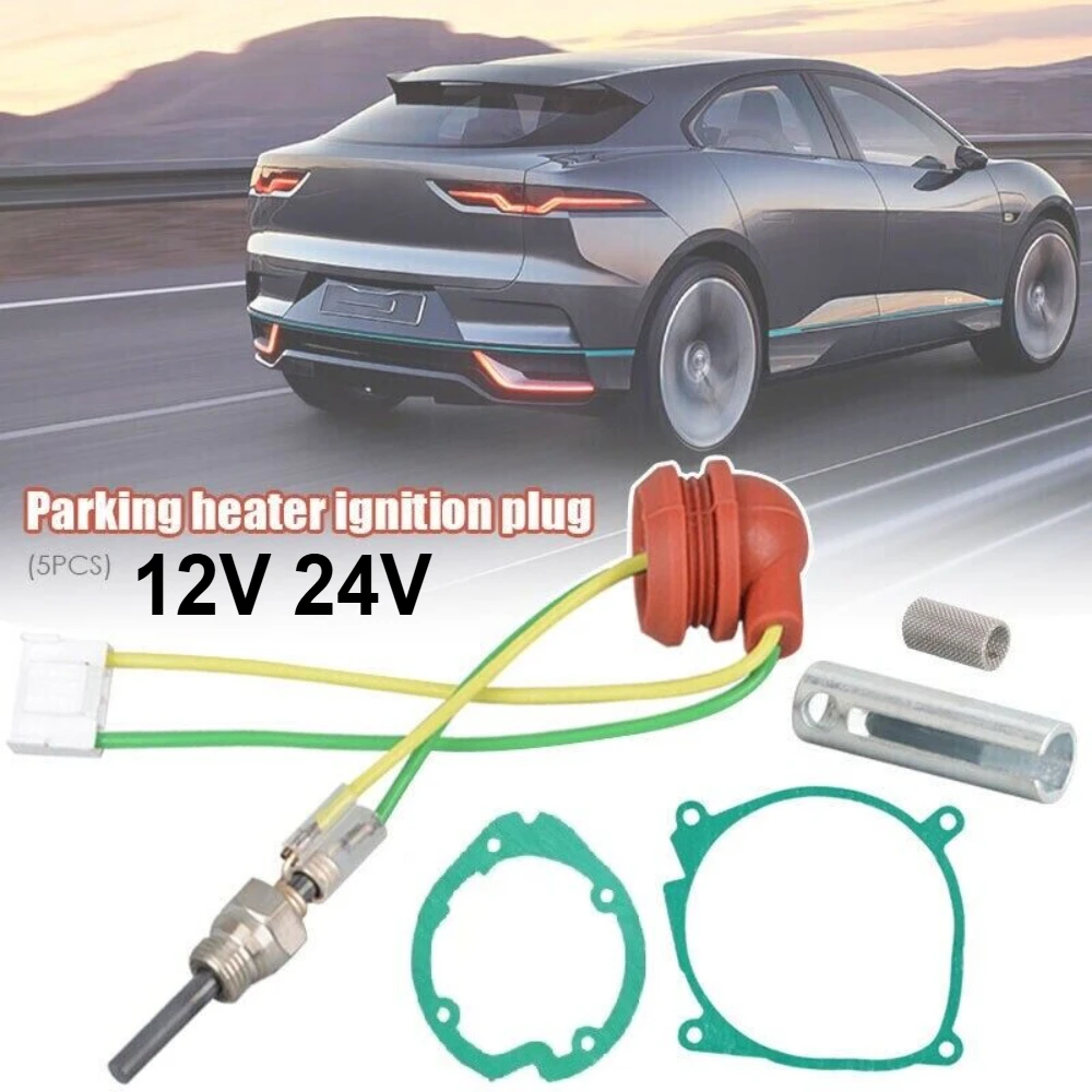 

1Set 12V 24V 2KW 5KW 8KW Car Air Diesel Chinese Parking Heater Gasket Glow Plug Ceramic Pin Removal Fitting Tool Maintenance Kit