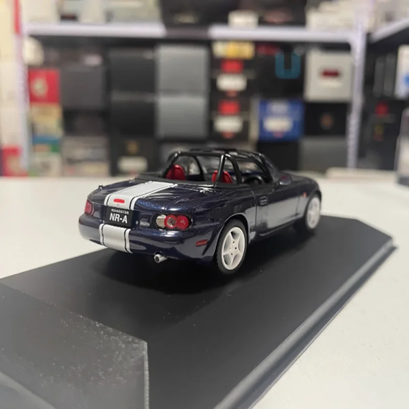 KYOSHO 1:43 Scale Mazda MX-5 Roadster NR-A MIATA Alloy Emulation Car Delicacy Model Static Toy Gift Display