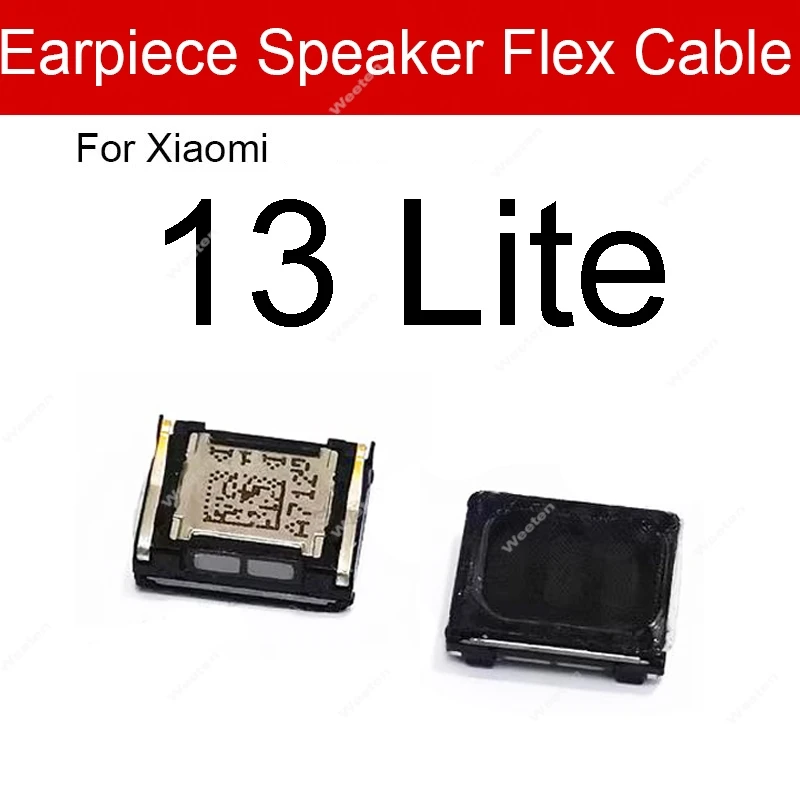 For Xiaomi Mi 13 13T Pro 13 Lite Earpiece Speaker Flex Cable Top Earpiece Speaker Sound Receiver Flex Cable Parts