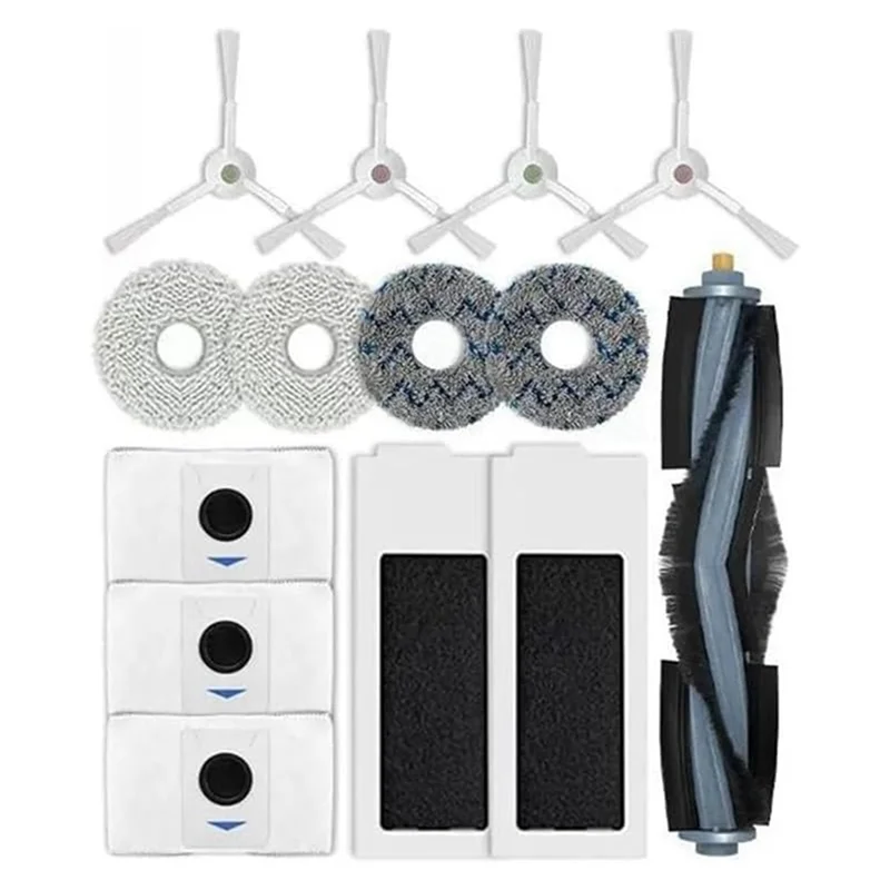 

AF95-Replacement Accessories For ECOVACS Deebot T20 Omni/PRO/MAX T20 Pro/Max Plus Vacuum Cleaner Accessories Main Brush Dust Bag