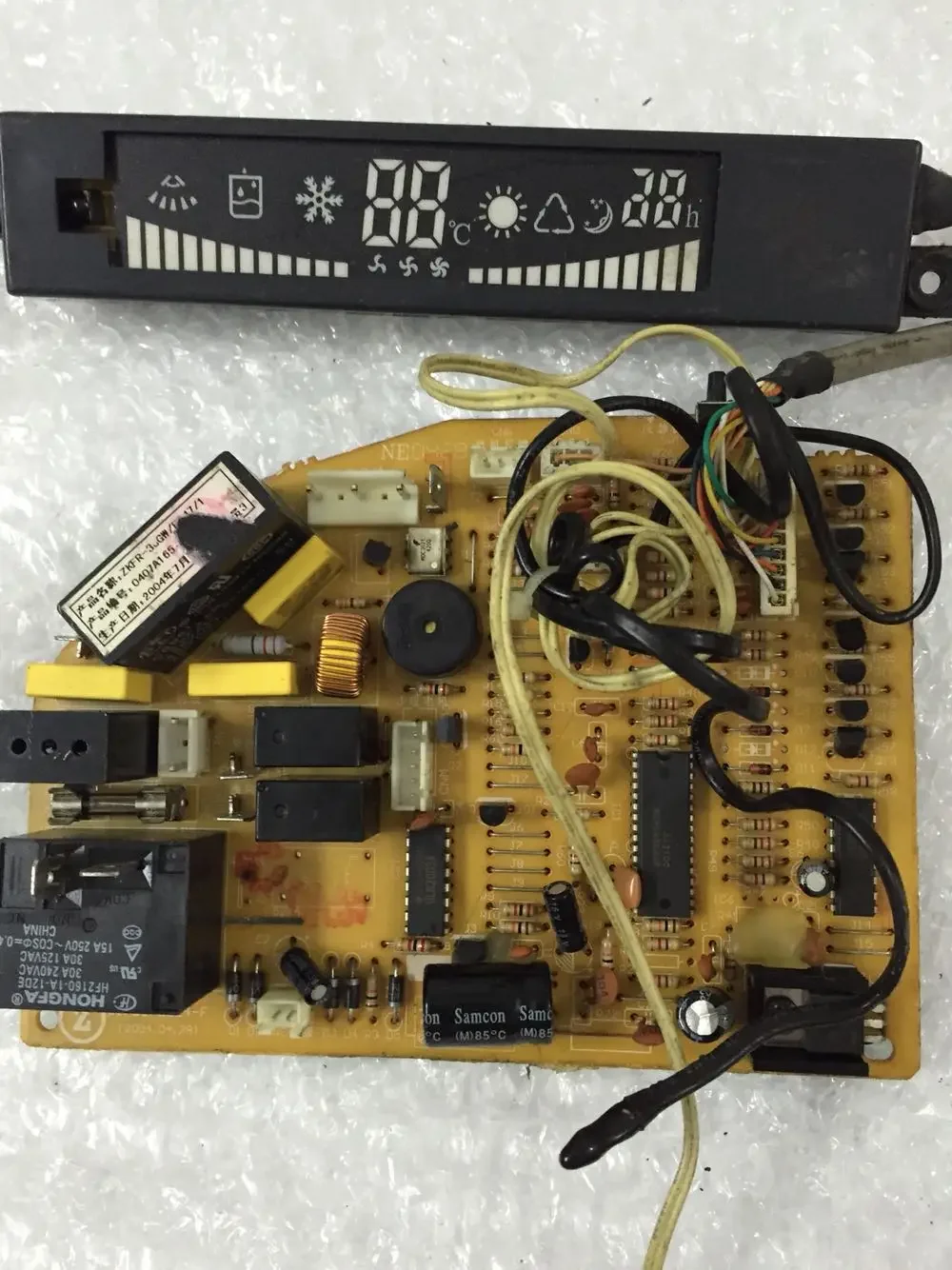 

for air conditioner computer board circuit board ZKFR-36GW/E 47/1 J1FDCPZ224-F 9 line good working