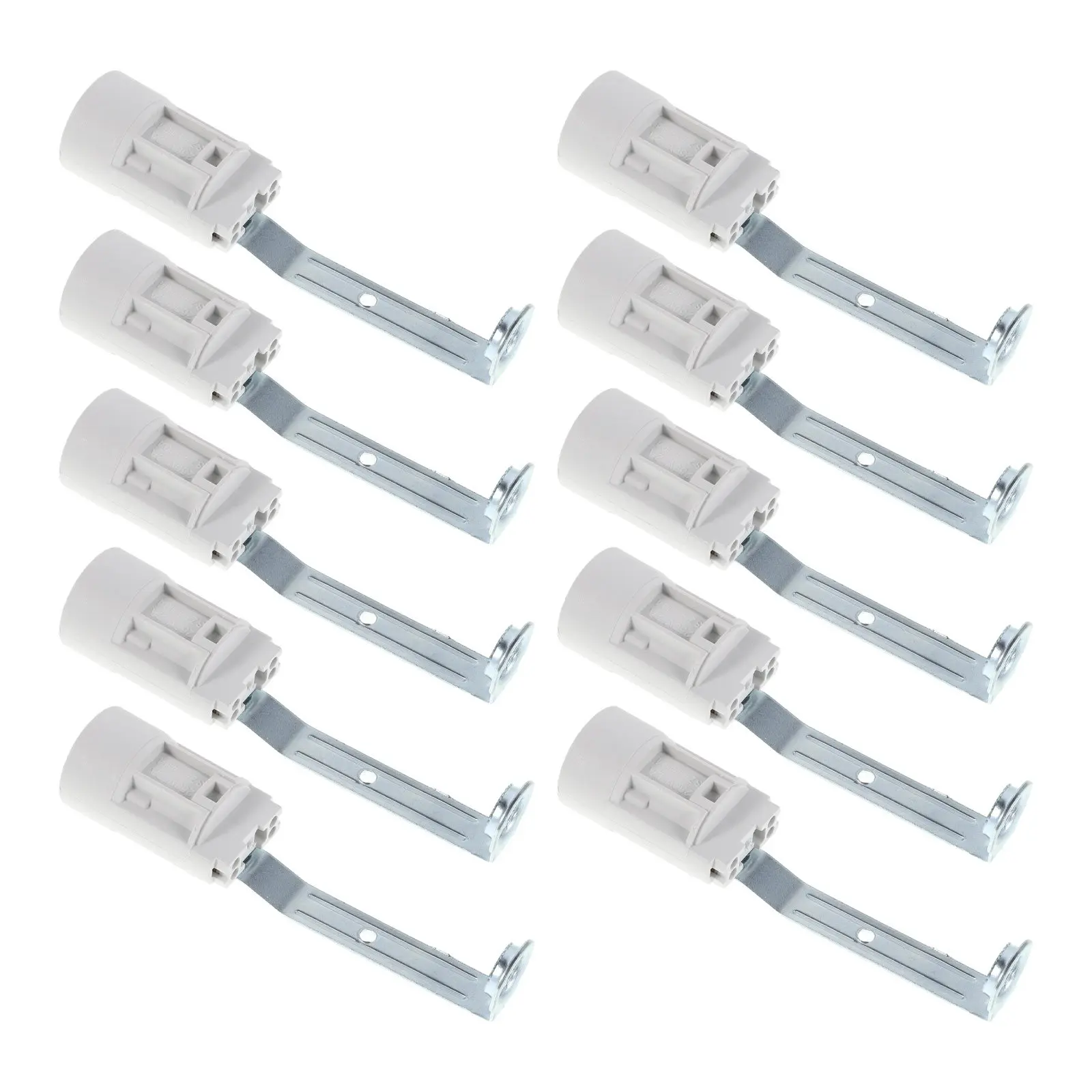 

10 шт. патронов для лампочек E14 - маленькие цоколи типа Эдисон для замены светильников в доме и офисе, монтажная фурнитура