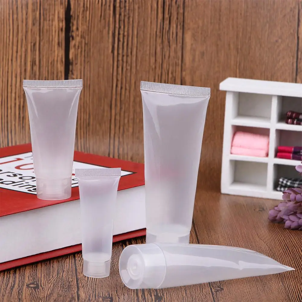 

Tubes Hose More Specifications Plastic Empty Hand Cream Facial Cleanser Transparent Cosmetic Bottles