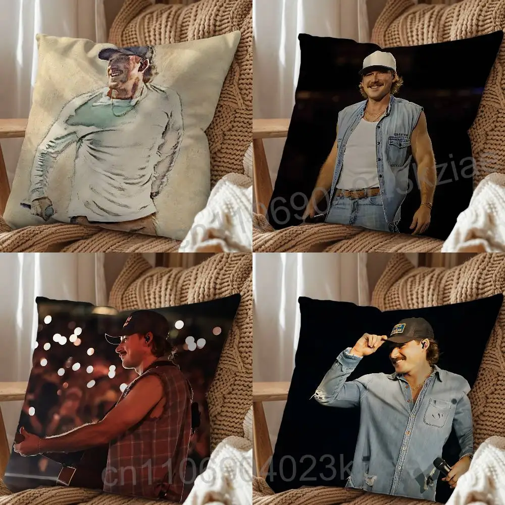 I m The Problem Morgan Wallen Cushion Cover Suitable For Sofa Car Bedroom Office Cushions Decorative Pillow Case