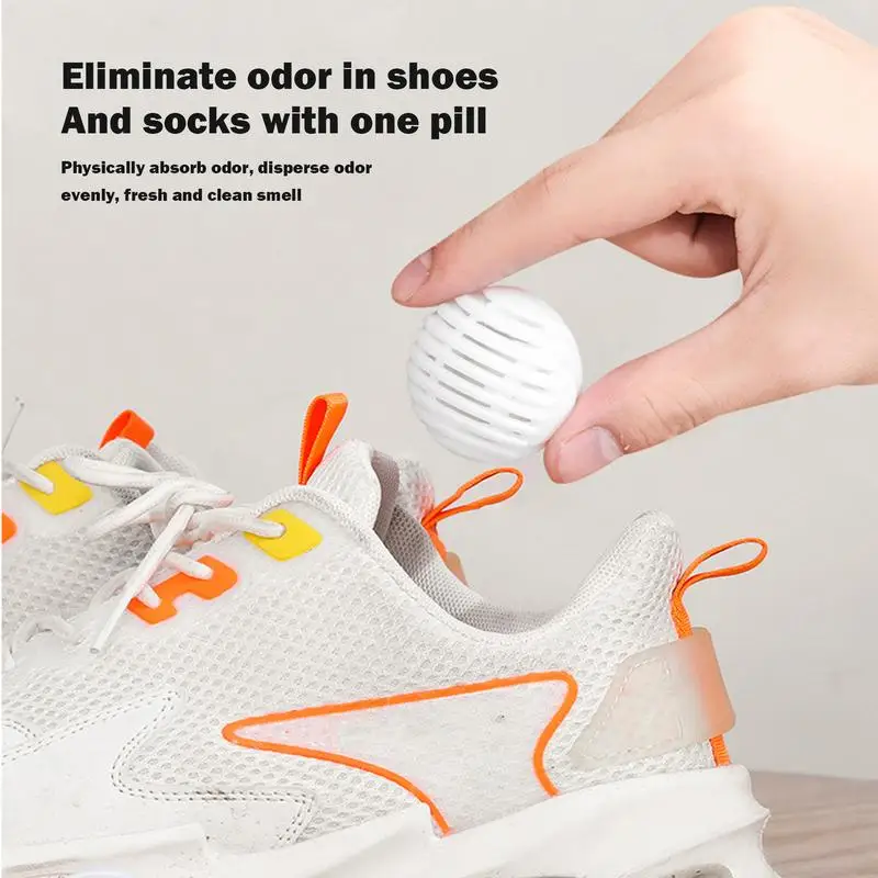 Shoes Deodorant Freshener Ball Aroma Fragrant Sneaker Boot Foot Care Odor Remover for Sneakers Scent Fresheners Footwear Closet