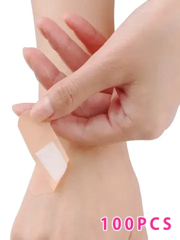 Band-Aids Waterproof Breathable Cushion Adhesive Plaster Wound Hemostasis Sticker Band First Aid Bandage Medical Gauze