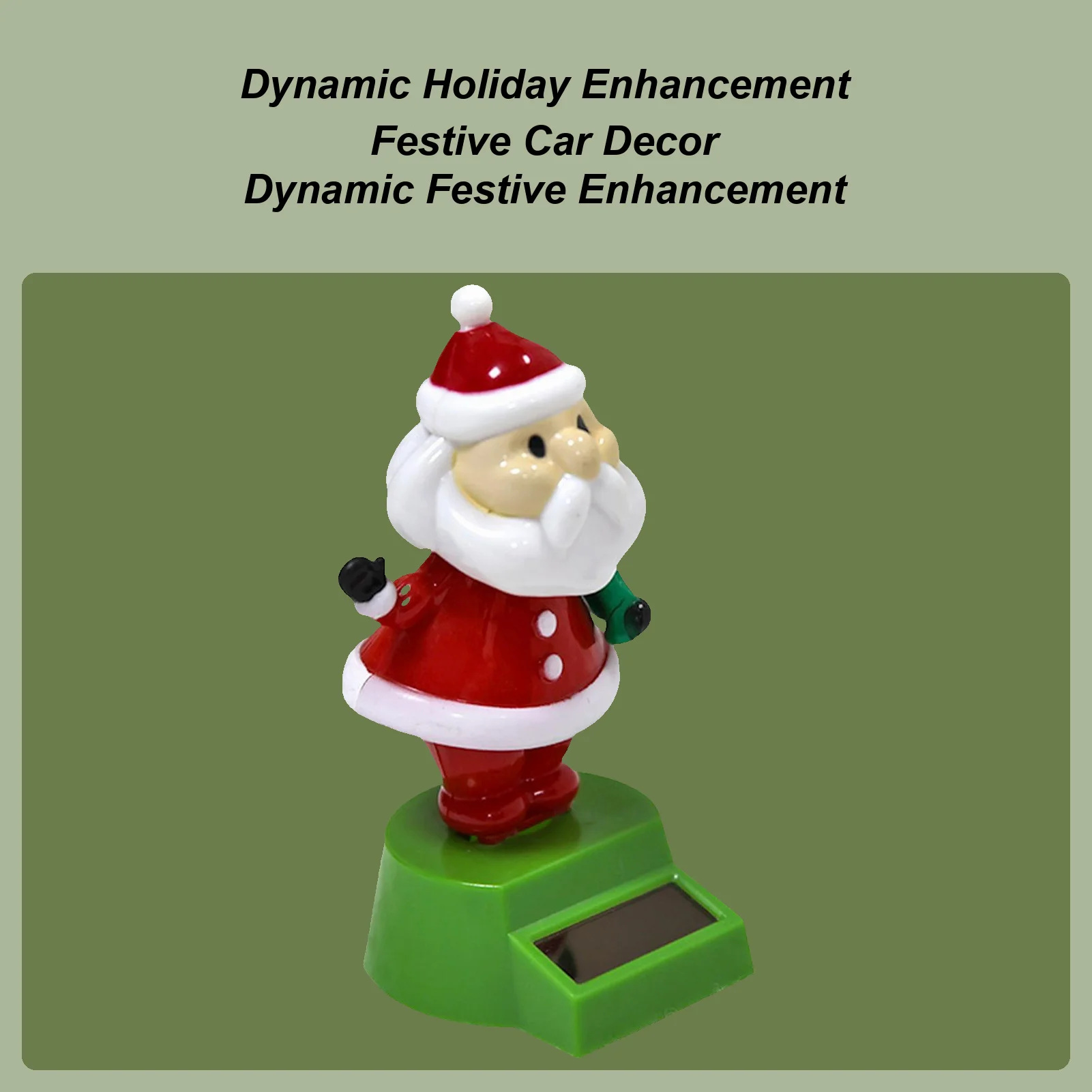 

Аксессуары для салона автомобиля, автоматические качели, смоляные украшения Санта-Клауса, украшения для приборной панели автомобиля, фигурка для грузовика, седана, пикапа, столешница