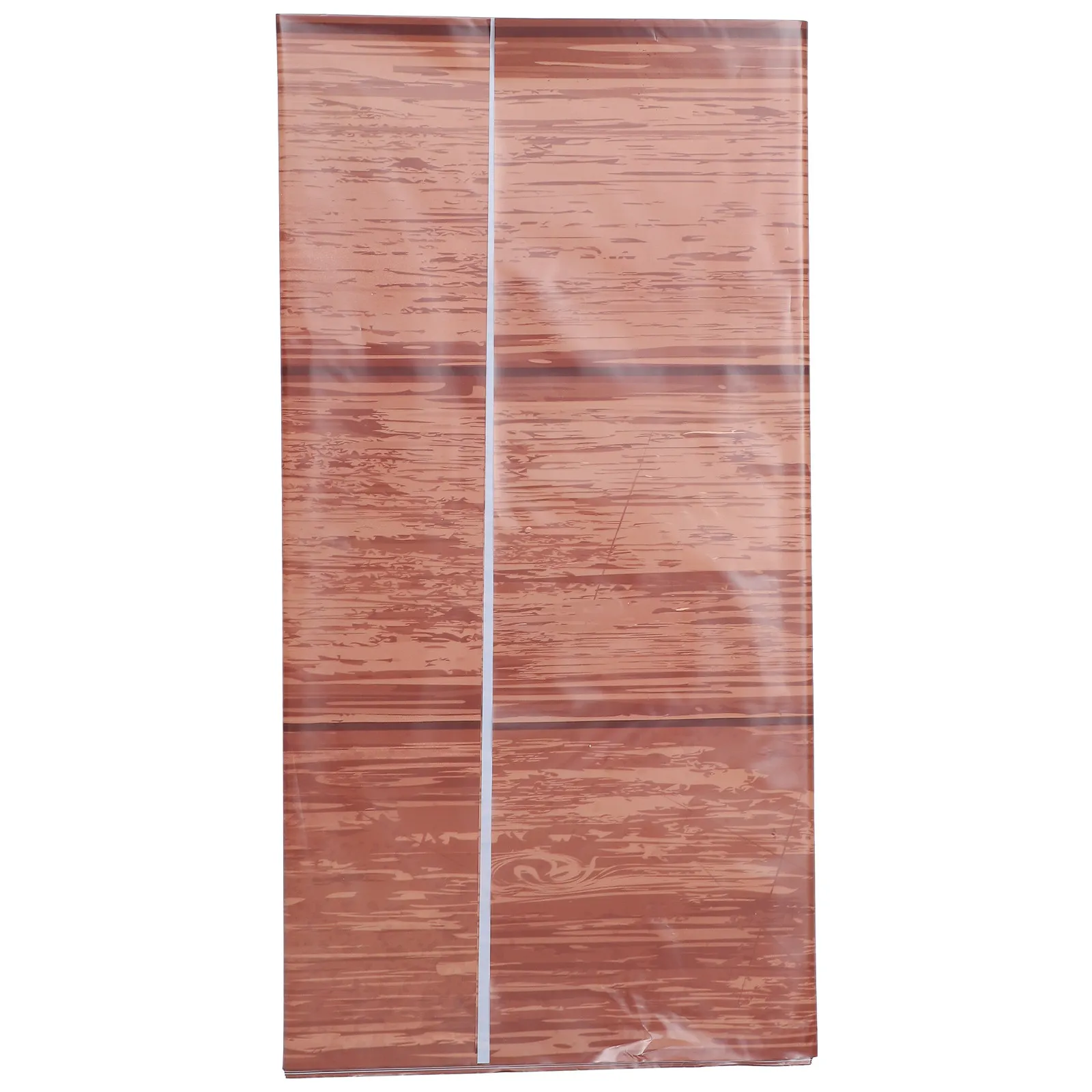 4Pcs Wood Grain Tablecloth Large Rectangular Pe Table Cover Decorative Backdrop Banner for Wall Door Rustic Farmhouse Table