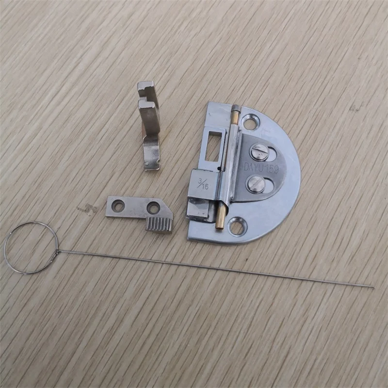 dayu Brand Dayu159 Slide Car Concealed Line Beltloop Tube, Single Needle Lockstitch Machine Flip Belt Slide, Hemmer