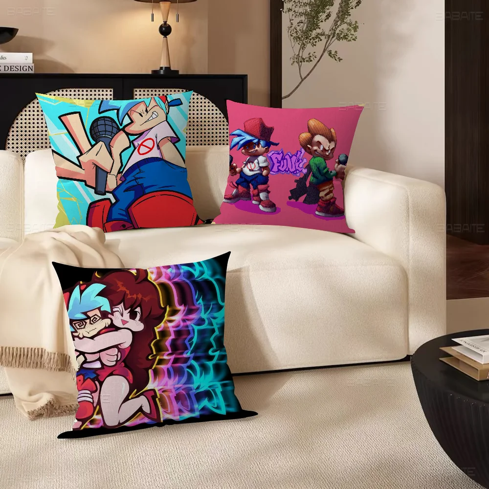 

Friday Night Funkin Pillow Gifts Home Office Furnishings Bedroom Sofa Car Cushion Cover Case 45x45cm