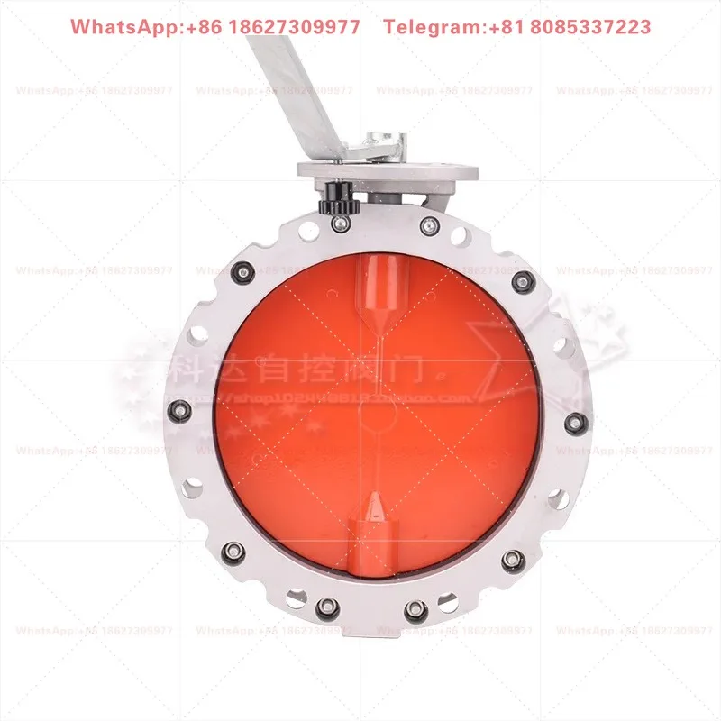 V2FS V1FS series manual dust powder butterfly valve, cement mixing station butterfly valve, discharge butterfly valve