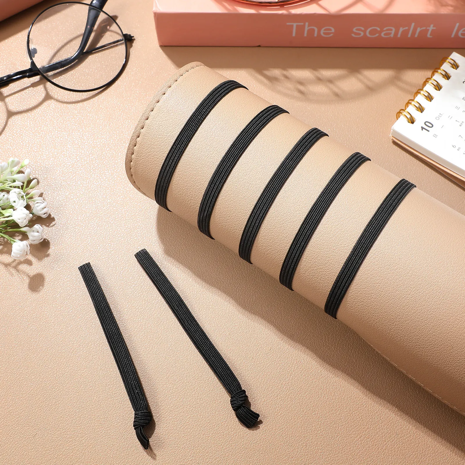 

100 шт. Нескользящие резинки для волос без повреждений, эластичные скранчи для густых, тонких и кудрявых волос, аксессуары для женщин и мужчин