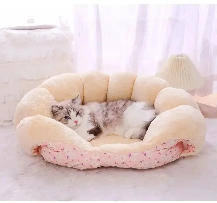 Katzenbett, Winter, warm, Heimtierbedarf, Korb, Häuser, Zubehör, alle Accessoires, Hundematte, Kissen, Kätzchen, Dinge, Welpenwaren, Betten, Haus – Detail 6