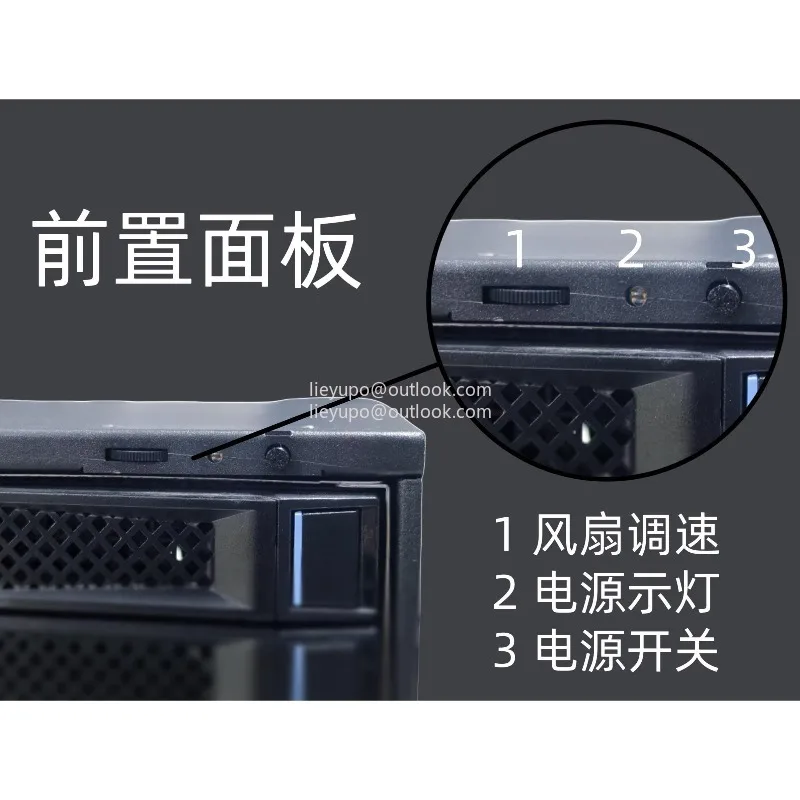 Metal M424 4U can cabinet 24-disk 12G high-speed storage expansion cabinet, built-in power supply