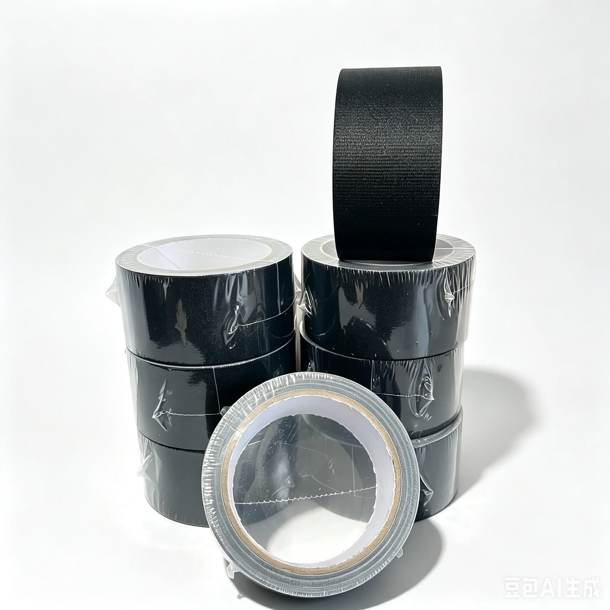 30/50M  Black Matte Gaffer Tape,Non-Reflective Lighting Tape,Gaff Tape for for Electrical Cord Stage Photograph Cable Management