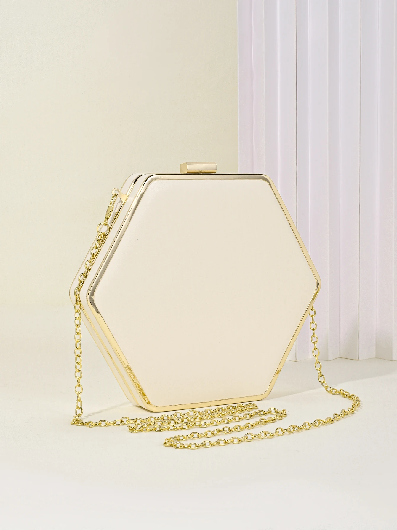 

Модный женский шестигранный изысканный большой цепочка декоративный клатч вечерняя сумка для свадебной вечеринки