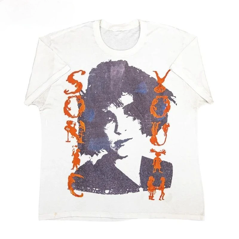 2026 New Sonic Youth Jane Birkin Rock & Roll Vintage Short-Sleeve Men's T-Shirt
