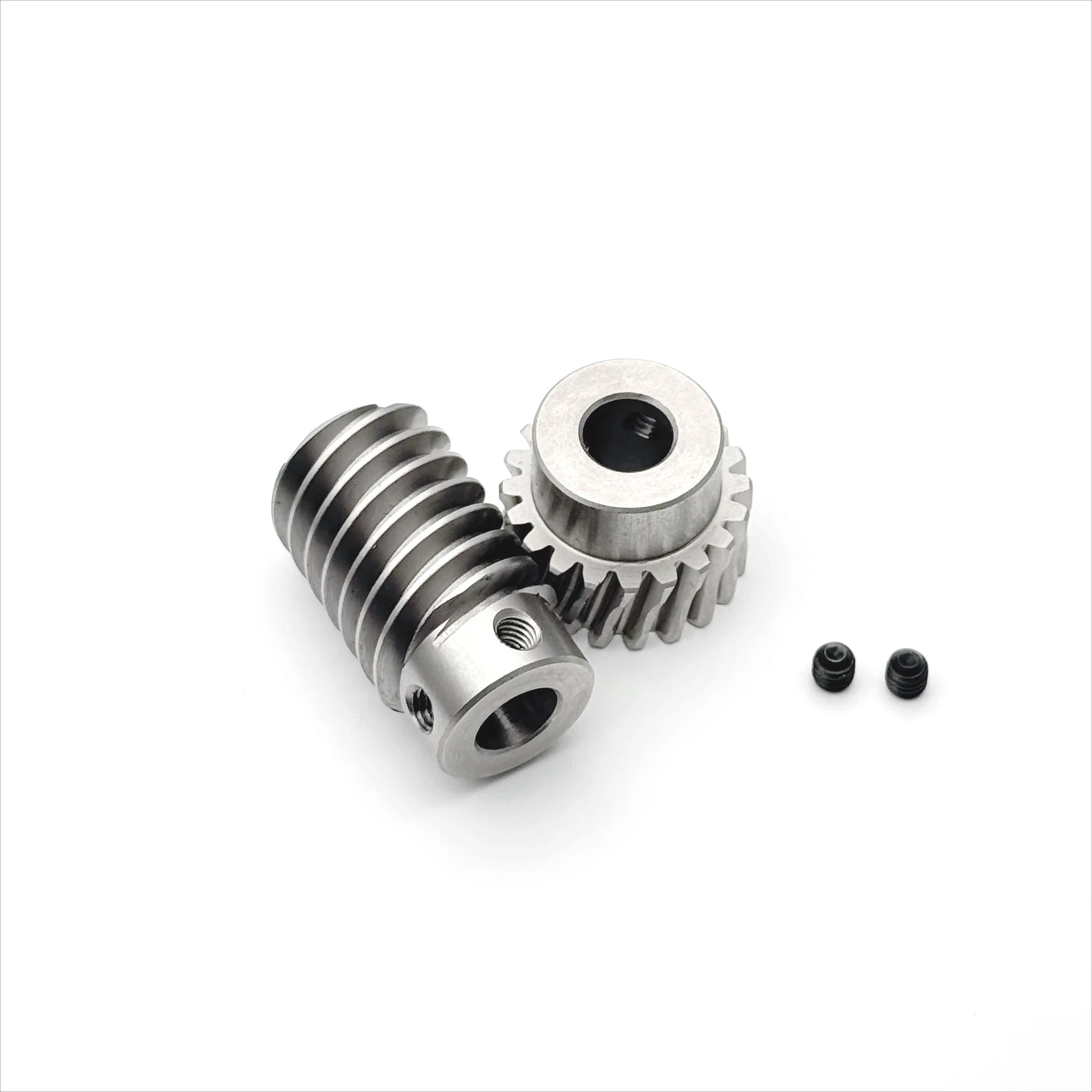 1:5 1:10 1:20 Turbine Steel Worm Gear Reducer 1M 20T 6/8MM DIY Small Gearbox Right Angle Motor Gear