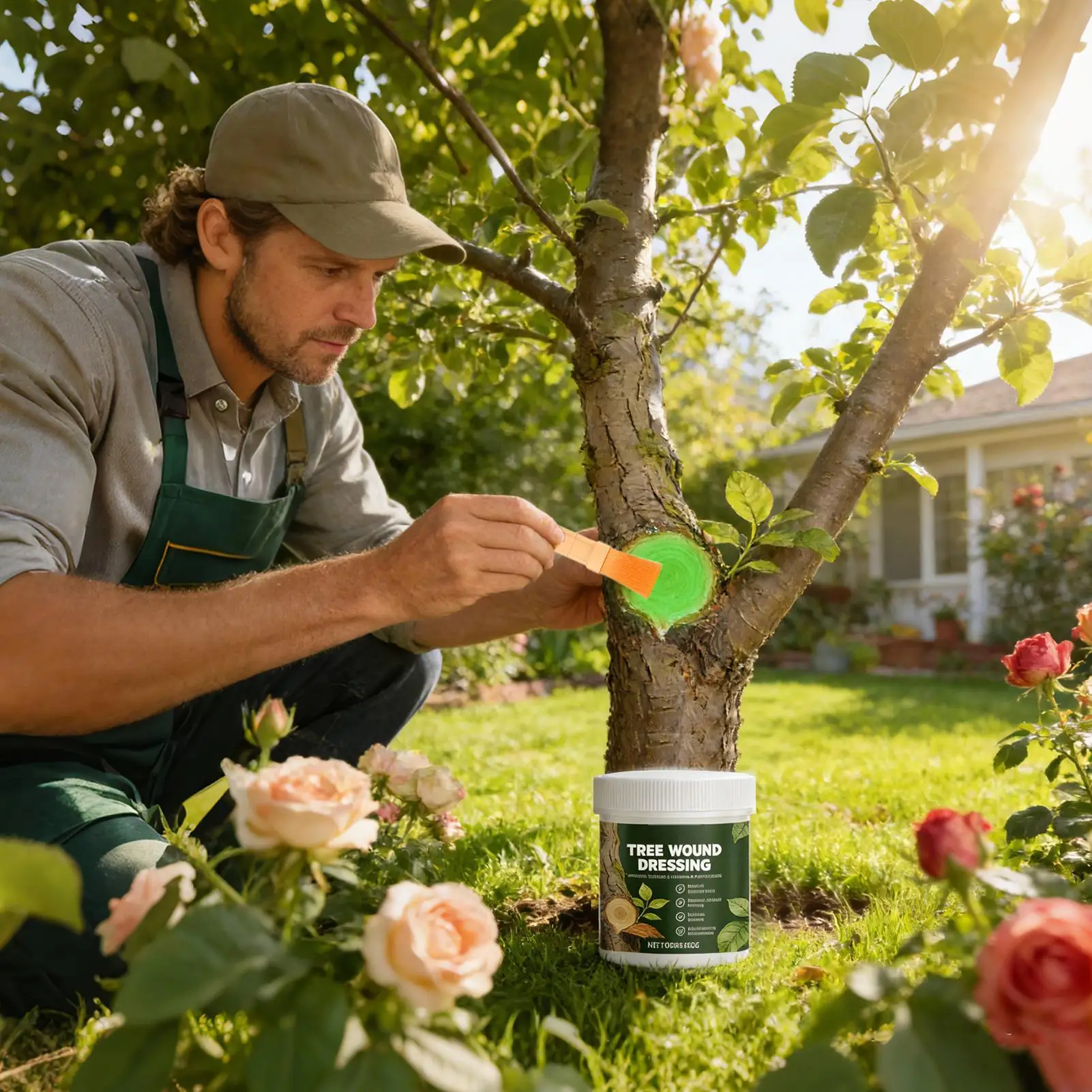 Waterproof Tree restoration sealant 100g Long-Lasting Dressing Cutting Pruning Tree Plant Sealer For Agriculture Farming Orchard