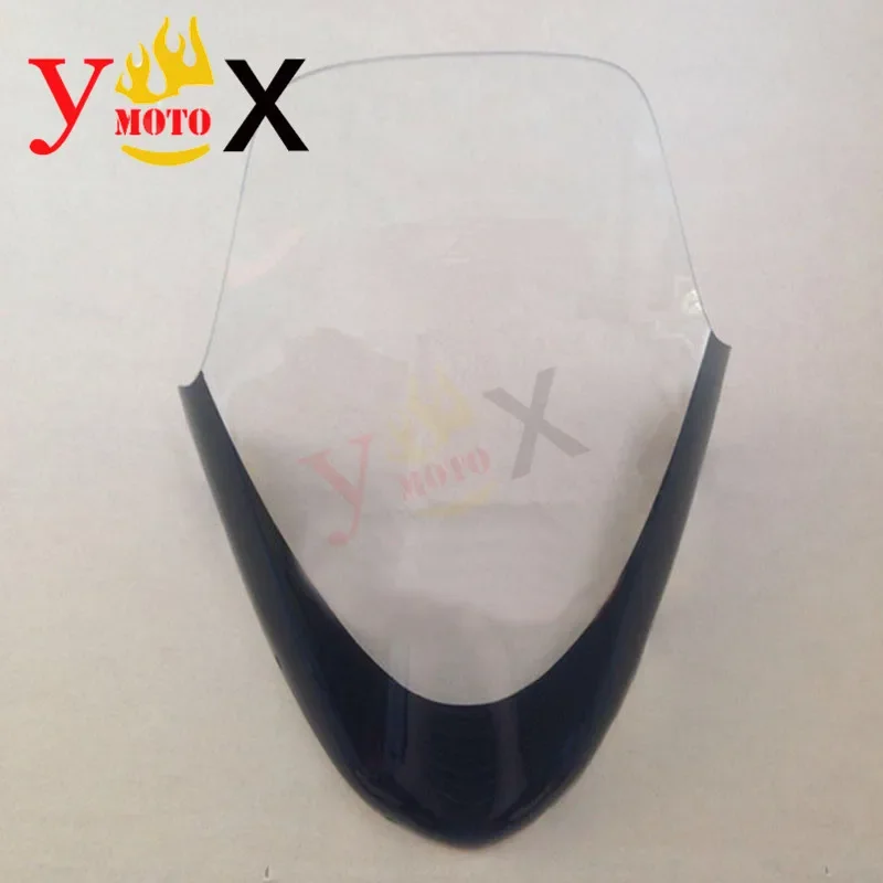 Scooter Motorcycle Clear 3MM/4MM Rise Windshield Windscreen Deflector For Suzuki Skywave Burgmab AN400 AN250 2003-2006 2004 2005