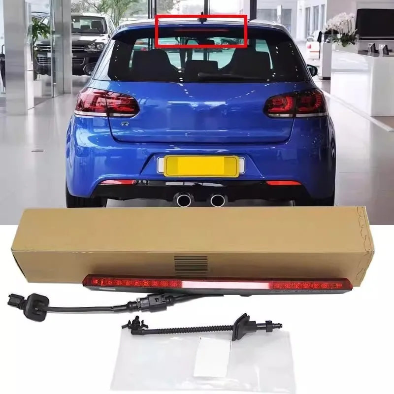 

High-mounted Brake Light with Spoiler Spray Tube for VW Golf R/R20/GTI