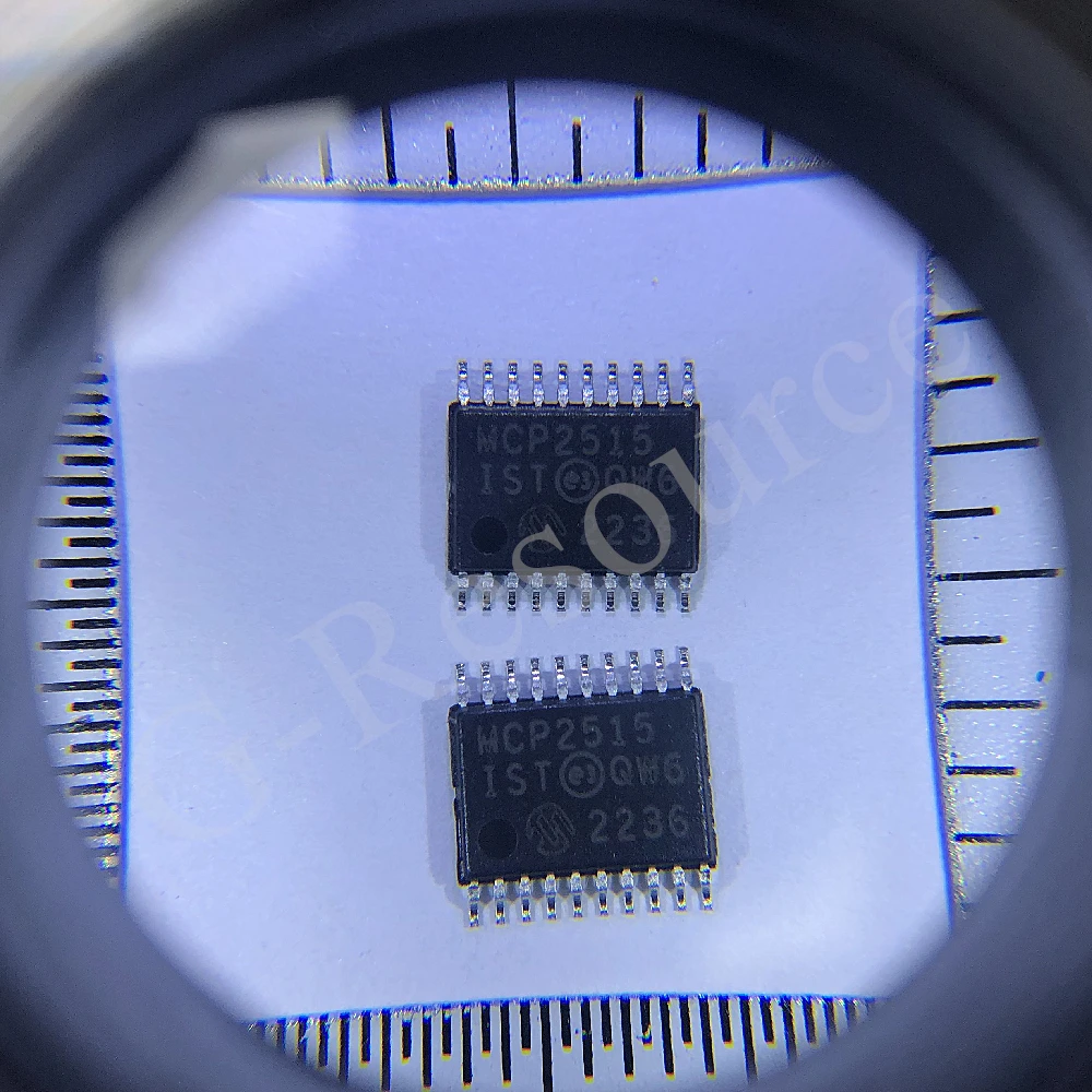 (5pcs) MCP2515T-I/ST (Marking MCP2515) TSSOP-20 independent CAN control chip with SPI interface