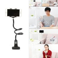 Universal Phone Holder Bed Clip Lazy Flexible Gooseneck Clamp Long Arms Mount for iPhone Android Bed Desk Mobile Phone Holder