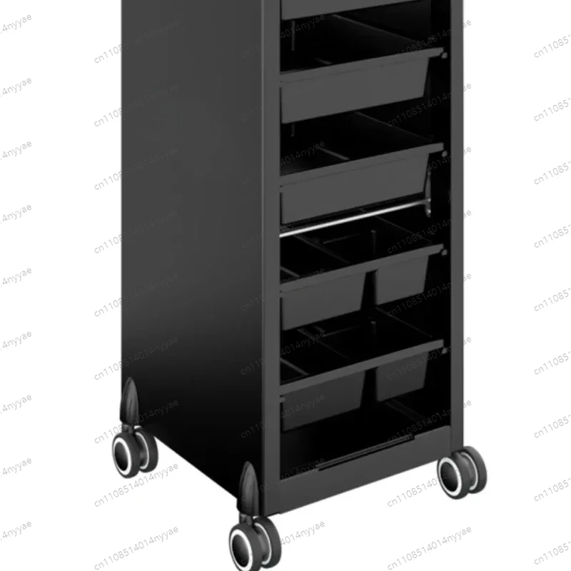 Ultimate Salon Trolley Cart for Stylists 6 Removable Drawers Tool Holder with Lockable Wheels for Beauty SPA Barber