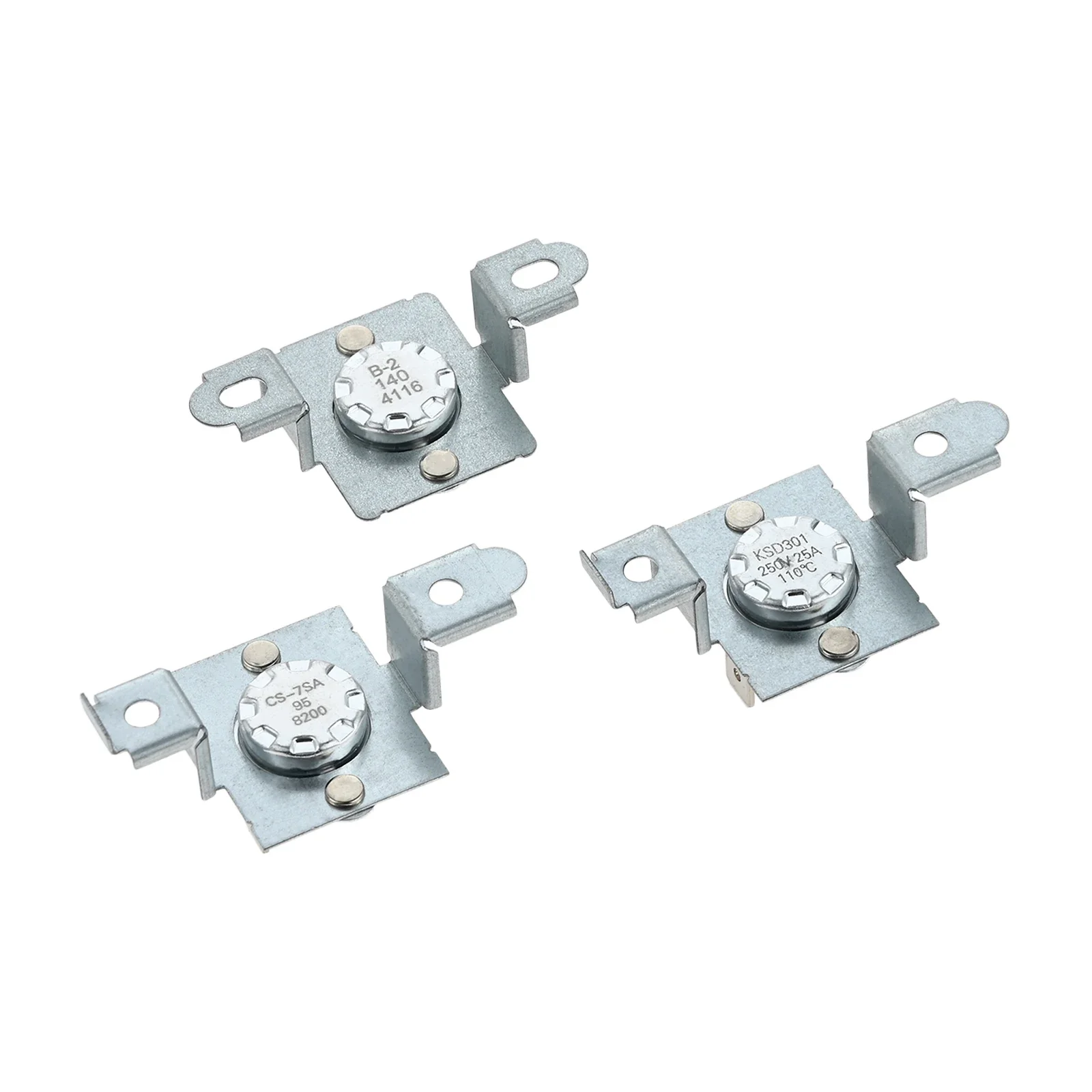 1kit 6931EL3003C 6931EL3004B Dryer High Limit Thermostat 6931EL3003D Thermal Fuse fit for LG Kenmore AP4440975 1268366 PS3530486