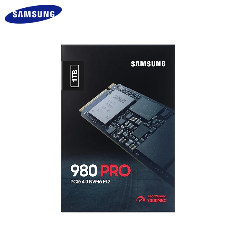 

SAMSUNG SSD NVMe M2 2TB 980 PRO Internal Solid State Disk 500GB 1TB Heat Sink PCIe Gen 4.0 x 4 M.2 2280 Hard Drive for Desktop