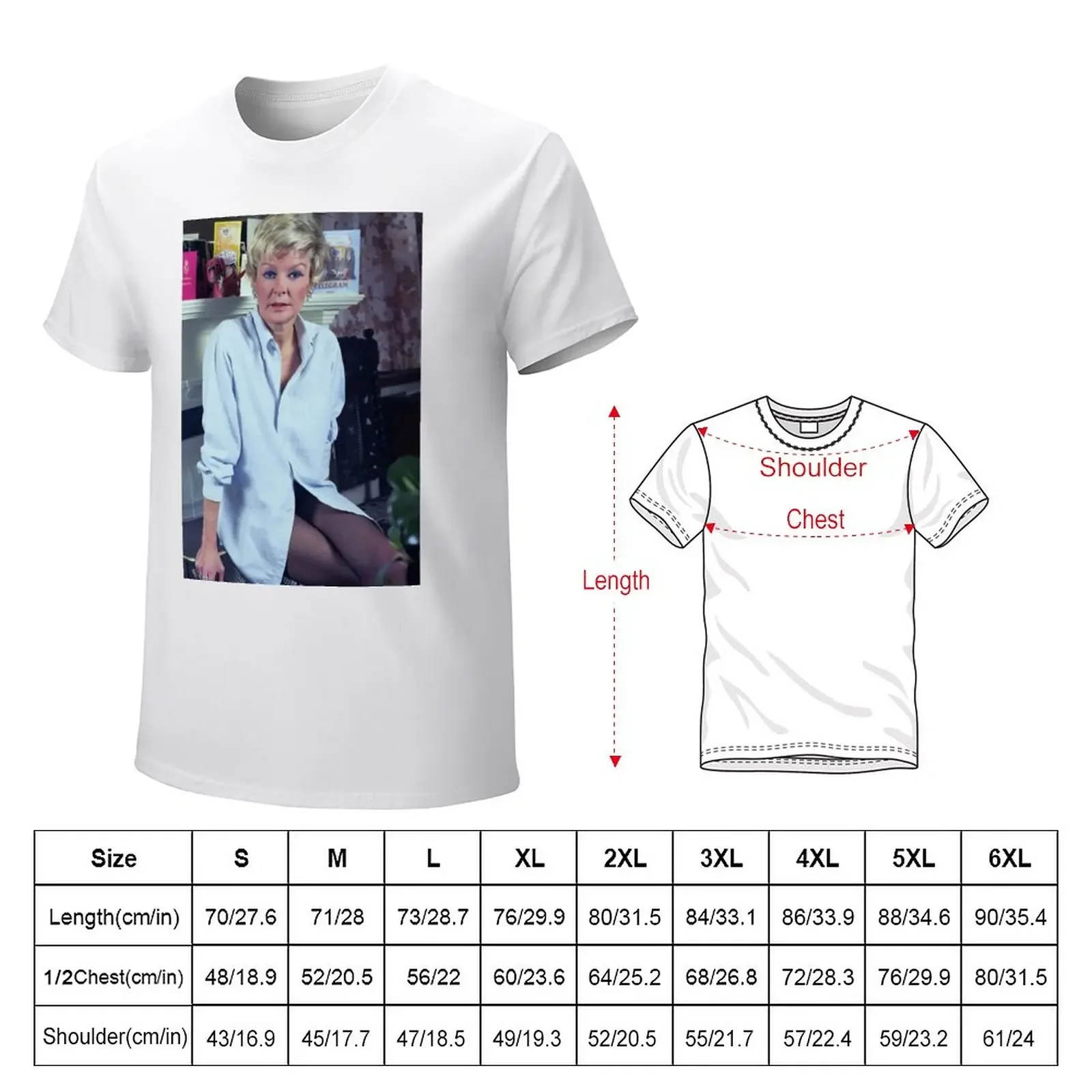 ELAINE STRITCH T-Shirt quick drying summer tops t shirt men